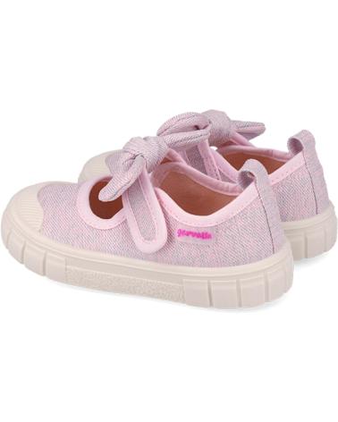 Ballerines pour Fille GARVALIN BAILARINAS RESPETUOSAS DE NINA LONA LAZO 252380 ROSAC032