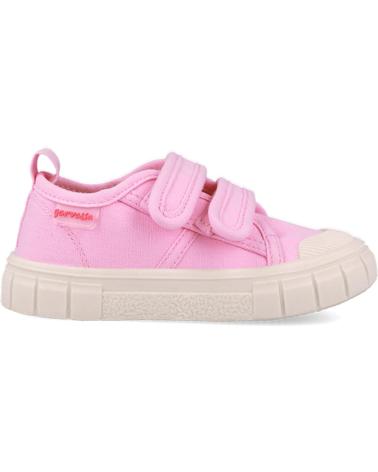 girl Trainers GARVALIN DEPORTIVAS RESPETUOSAS PARA NINA LONA BASICO 252381 ROSAD032