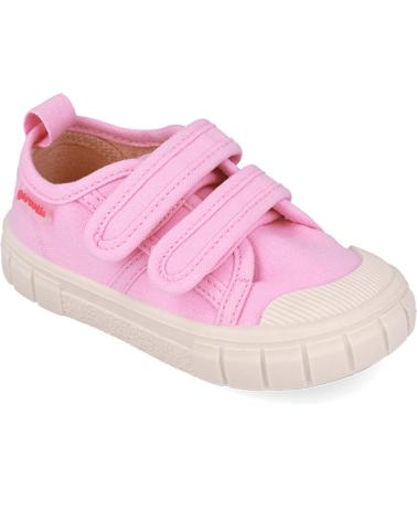 girl Trainers GARVALIN DEPORTIVAS RESPETUOSAS PARA NINA LONA BASICO 252381 ROSAD032