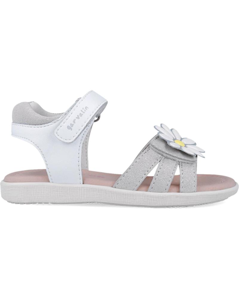girl Sandals GARVALIN SANDALIAS PARA CHICA 252423 DREAM FLOR BLANCOA050