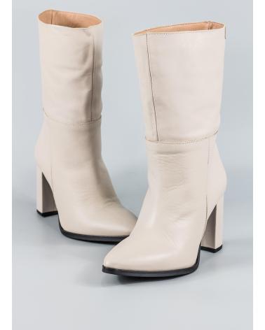 Botas de Mujer POPA BOTAS CLAUDIA PIEL BEIGE