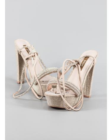 Sandali per Donna KESLEM SANDALIAS EN COLOR  PARA MUJER CHAMPAGNE