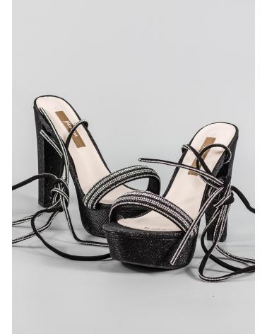 Sandalias de Mujer KESLEM SANDALIAS EN COLOR  PARA MUJER NEGRO