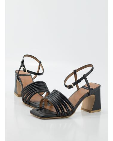 Woman Sandals ANGEL ALARCON SANDALIAS EN COLOR  PARA MUJER NEGRO