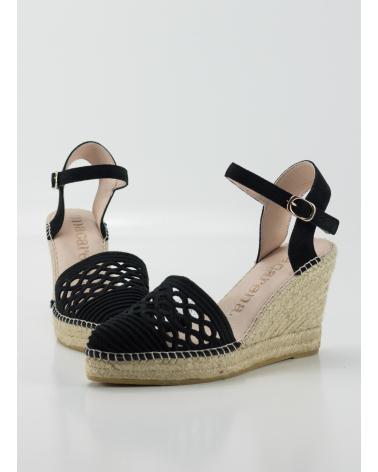 Sandalias de Mujer MACARENA ALPARGATA DENIS 71 NEGRO