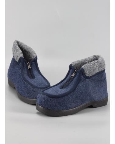 Botines-De-Hombre-KESLEM-ZAPATILLAS-CASA-EN-COLOR--PARA-HOMBRE-MARINO