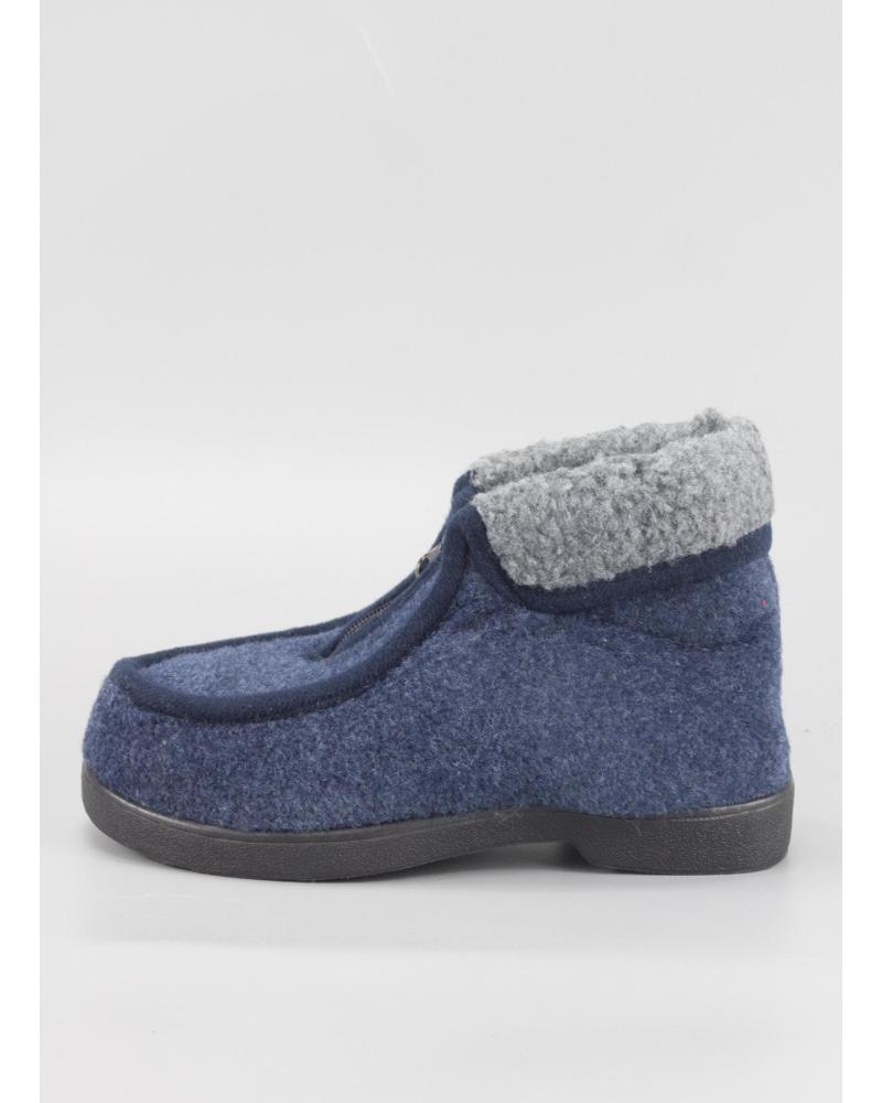 Botines-De-Hombre-KESLEM-ZAPATILLAS-CASA-EN-COLOR--PARA-HOMBRE-MARINO