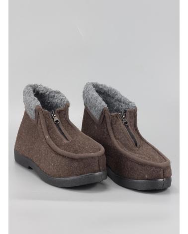Botines-De-Hombre-KESLEM-ZAPATILLAS-CASA-EN-COLOR--PARA-HOMBRE-MARRON