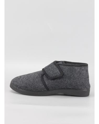 Calzado-De-Casa-De-Hombre-KESLEM-ZAPATILLAS-CASA-EN-COLOR--PARA-HOMBRE-NEGRO