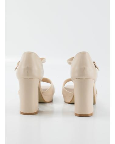 Sandalias de Mujer KESLEM SANDALIAS EN COLOR  PARA MUJER BEIGE