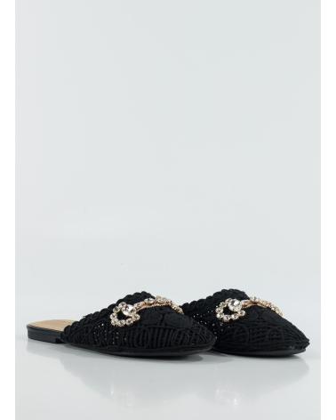 Sandales pour Femme KESLEM SANDALIA MULES NEGRO