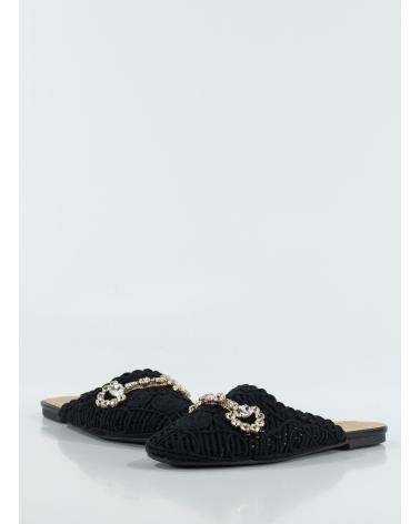 Sandales pour Femme KESLEM SANDALIA MULES NEGRO