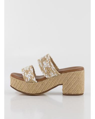 Sandalias de Mujer KESLEM SANDALIA SERIFOS BLANCO