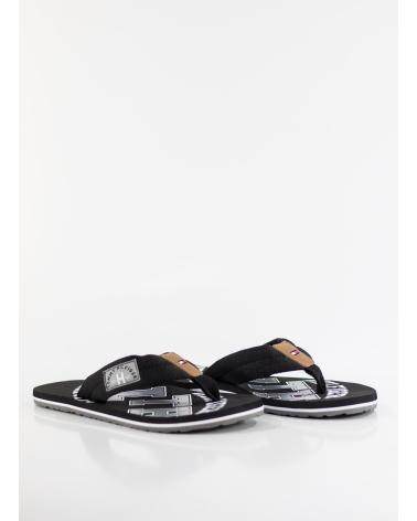 Infradito per Uomo TOMMY HILFIGER CHANCLAS EN COLOR  PARA NEGRO