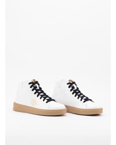 Deportivas de Mujer POPA BOTIN NELA ANTIK BLANCO BLANCO