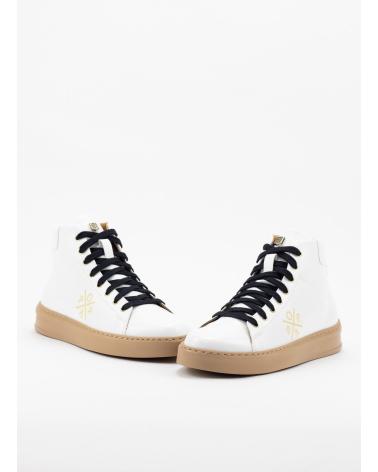 Deportivas de Mujer POPA BOTIN NELA ANTIK BLANCO BLANCO
