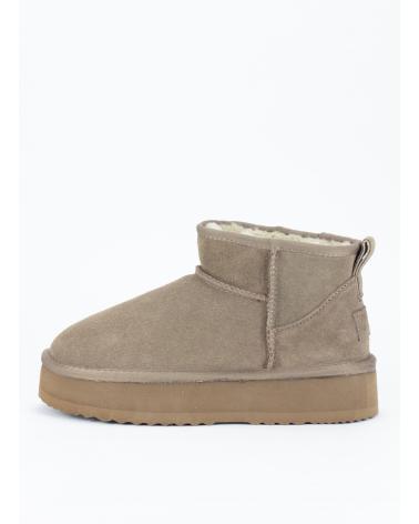 Botas de Mujer KESLEM BOTINES EN COLOR PARA TAUPE