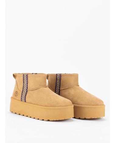 Botines de Mujer KESLEM BOTINES ARTICO PLATFORM CUERO