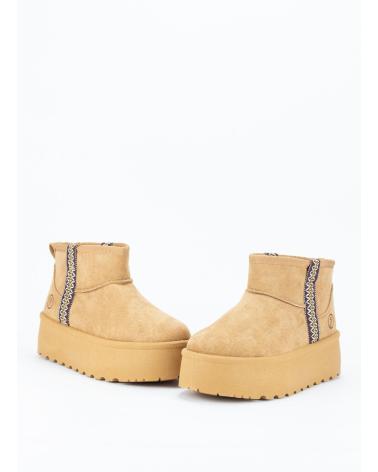 Botines de Mujer KESLEM BOTINES ARTICO PLATFORM CUERO