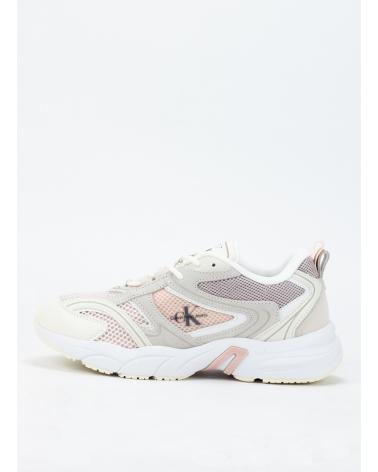 Zapatillas deporte de Mujer CALVIN KLEIN ZAPATILLAS RETRO TENNIS SU-MESH WN BEIGE BEIGE