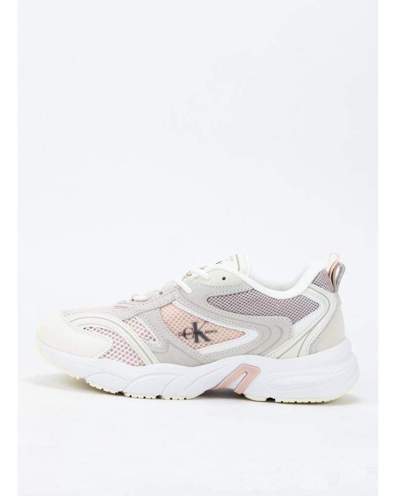 Zapatillas deporte de Mujer CALVIN KLEIN ZAPATILLAS RETRO TENNIS SU-MESH WN BEIGE BEIGE