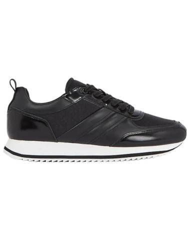 Deportivas de Hombre CALVIN KLEIN  ZAPATILLAS LOW TOP LACE UP JAQ MONO NEGRO NEGRO