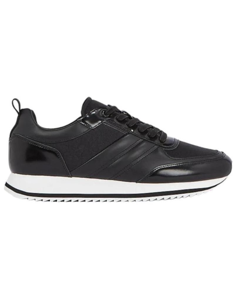 Deportivas de Hombre CALVIN KLEIN  ZAPATILLAS LOW TOP LACE UP JAQ MONO NEGRO NEGRO