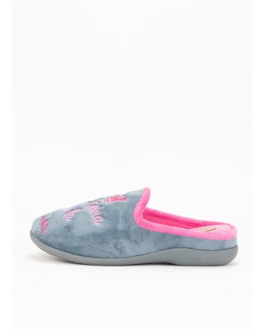 Calzado de casa de Mujer KESLEM ZAPATILLAS CASA EN COLOR PARA GRIS