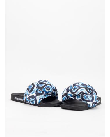 Woman Flip flops LOVE MOSCHINO CHANCLAS EN COLOR PARA AZUL