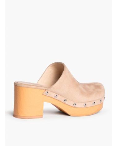 Zapatos de tacón de Mujer KESLEM ZUECOS EN COLOR PARA BEIGE
