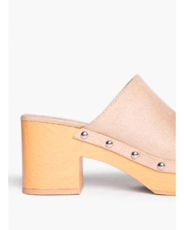 Zapatos de tacón de Mujer KESLEM ZUECOS EN COLOR PARA BEIGE