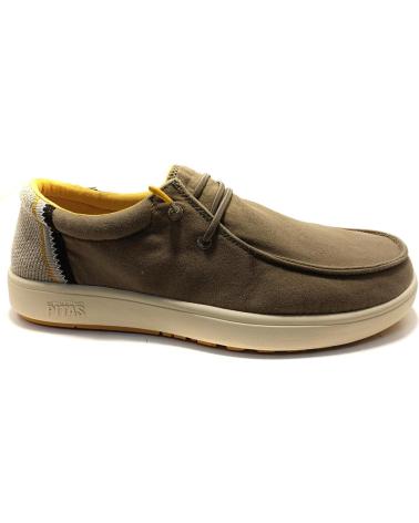 Nauticos per Uomo WALK IN PITAS 54 CANA ZAPATO TIPO WALLABI DE HOMBRE DE ALGODON Y LINO - TA TAUPE