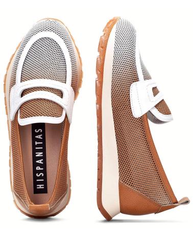 Halbschuhe für Damen HISPANITAS MOCASINES PARA MUJER BHV254043 KANSAS CUEROC001