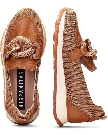 Mocassins de Mulher HISPANITAS MOCASIN SPORT C003 CUOIO