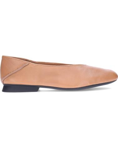 CAMPER ZAPATO SABRINA DE PIEL CON SUELA DE GOMA NUDE