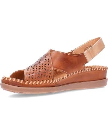 SANDALIAS DE CUÑA PIKOLINOS CADAQUÉS W8K-0848C1 PARA MUJER MARRóN