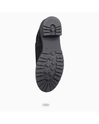 Woman Mid boots MIMAO POP - BOTIN DE PIEL HIDROFUGO NEGRO