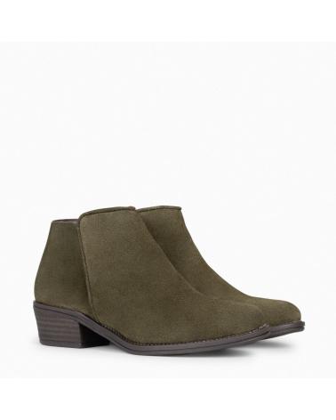Woman Mid boots MIMAO BALTIMOR - BOTINES PIEL MUJER KAKI HIDROFUGO KAKI MIMAO