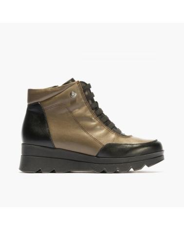 Stivaletti per Donna PITILLOS BOTIN SENORA ELASTICOS NEGRO-KAKI