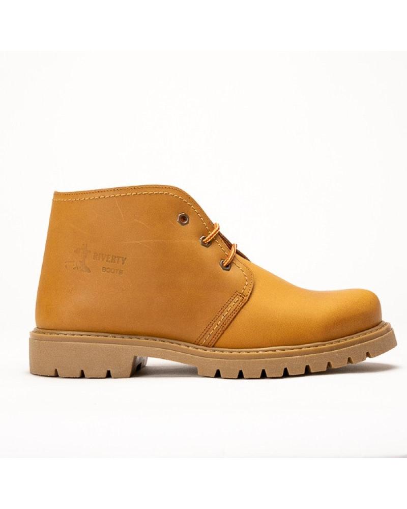 Stivaletti per Uomo RIVERTY BOTA CABALLERO TIPO PANAMA PIEL CAMEL