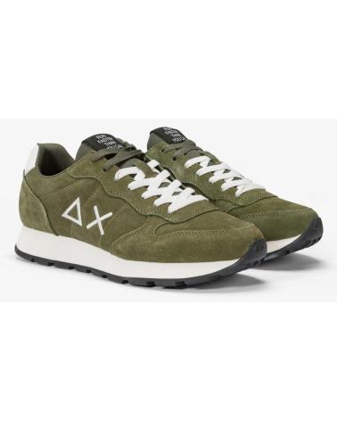 Sportif pour Homme SUN68 ZAPATILLA TOM SUEDE Z44106 74 VERDE