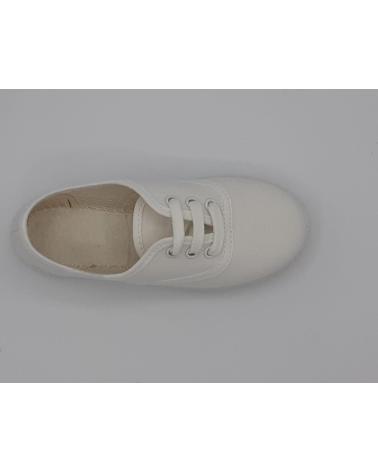 Sneaker-De-Niña-JAVER-ZAPATILLA-LONA-CORDON-BLANCO