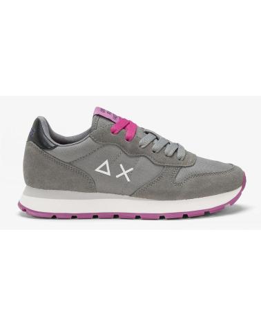 Sportif pour Femme SUN68 ZAPATILLA ALLY SOLID NYLON Z44201 34 GRIS