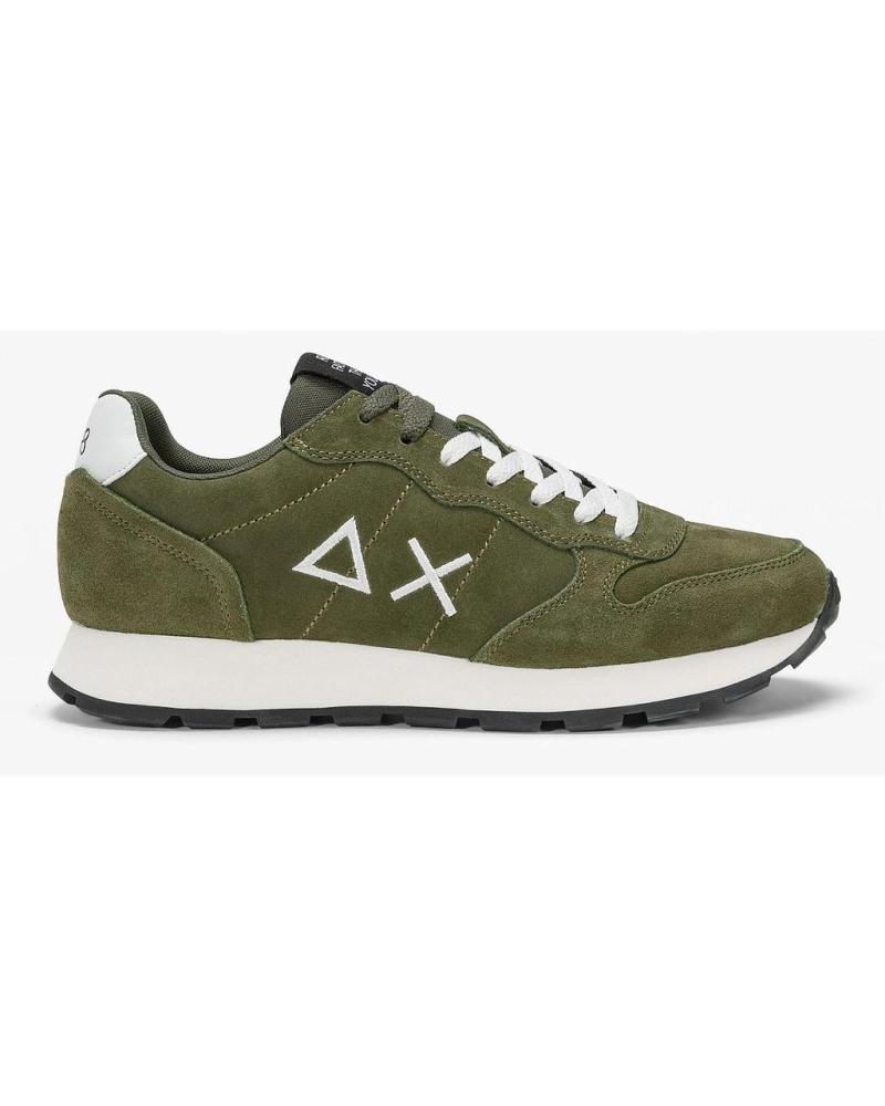 Sportif pour Homme SUN68 ZAPATILLA TOM SUEDE Z44106 74 VERDE