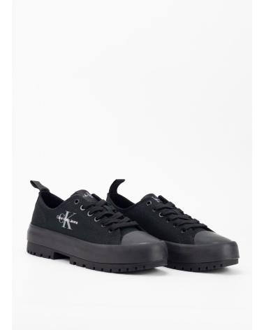 Deportivas de Mujer CALVIN KLEIN ZAPATILLA LUGGED HYBRID LACEUP ML MTR NEGRO