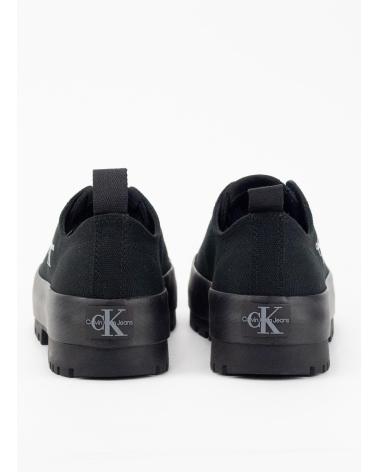 Deportivas de Mujer CALVIN KLEIN ZAPATILLA LUGGED HYBRID LACEUP ML MTR NEGRO