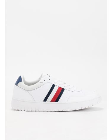 Esportes  de Homem TOMMY HILFIGER ZAPATILLAS TH BASKET CORE LITE BLANCO
