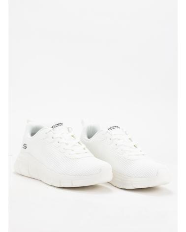 SKECHERS BOBS SPORT B FLEX BLANC POUR FEMME BLANCO