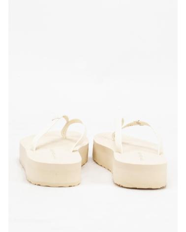 Woman Flip flops TOMMY HILFIGER CHANCLAS MONOGRAM BEACH SANDAL BEIGE