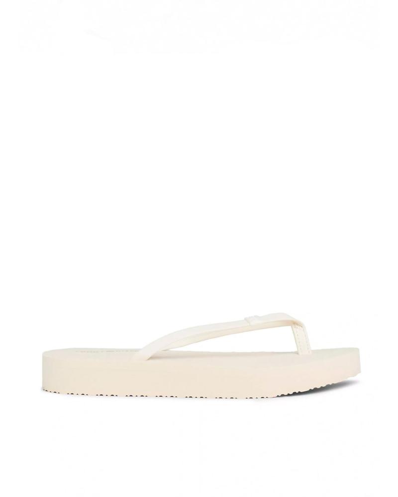 Woman Flip flops TOMMY HILFIGER CHANCLAS MONOGRAM BEACH SANDAL BEIGE